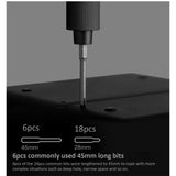 25 in 1 Original Xiaomi Mijia Electric Precision Screwdriver Kit Rechargeable Magnetic Aluminum Case, Mijia 25 in 1