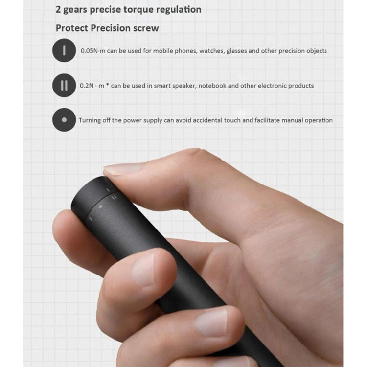 25 in 1 Original Xiaomi Mijia Electric Precision Screwdriver Kit Rechargeable Magnetic Aluminum Case, Mijia 25 in 1