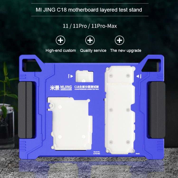 MiJing C18 Main Board Function Testing Fixture For iPhone 11 / 11 Pro / 11 Pro Max, MiJing C18