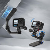 Sunnylife MJ996 Sports Camera Multi-Axis Rotating Magnetic Mount, MJ996