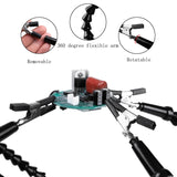 Six-Jaw Aluminum Alloy Soldering Station Repair Workbench, N-SS6LM-BK9