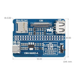 Waveshare Nano Base Board A for Raspberry Pi CM4, Nano Base Board A