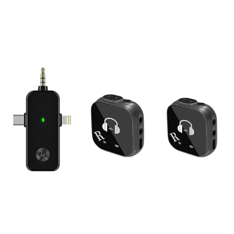 5.8G Wireless In-ear Monitor System Support Dual-Earphone Monitoring, One To Two, One To Four