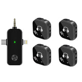 5.8G Wireless In-ear Monitor System Support Dual-Earphone Monitoring, One To Two, One To Four