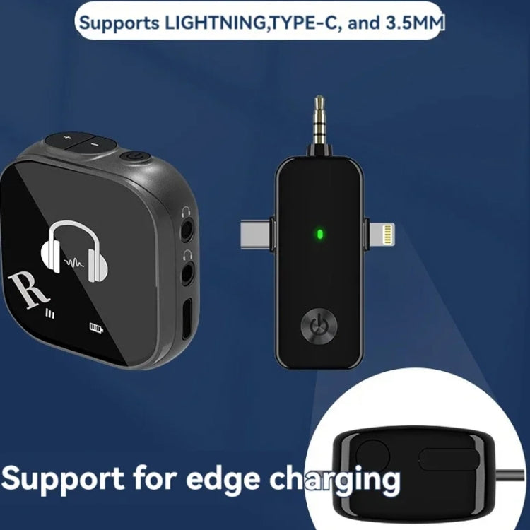 5.8G Wireless In-ear Monitor System Support Dual-Earphone Monitoring, One To Two, One To Four