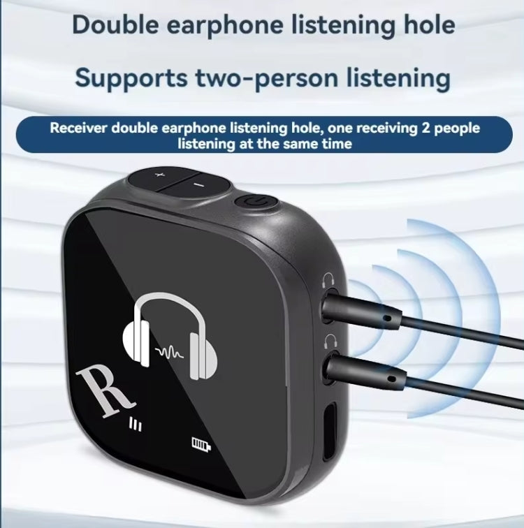 5.8G Wireless In-ear Monitor System Support Dual-Earphone Monitoring, One To Two, One To Four