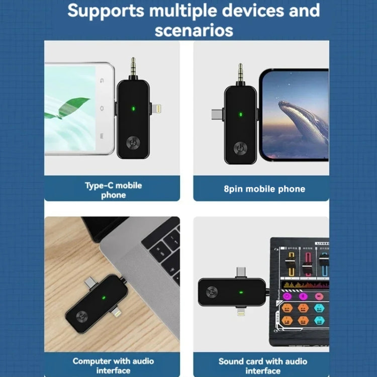 5.8G Wireless In-ear Monitor System Support Dual-Earphone Monitoring, One To Two, One To Four