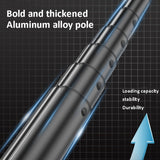 2m Metal Tripod Selfie Stick With 4 Expansion Interfaces for Phone Camera, Only Tripod