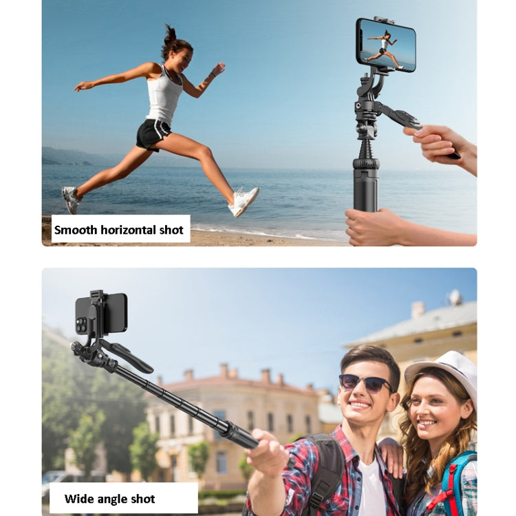 2m Metal Tripod Selfie Stick With 4 Expansion Interfaces for Phone Camera, Only Tripod