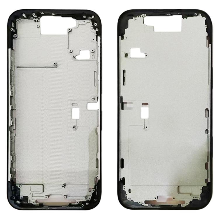 For iPhone 16 Pro Max Middle Frame Bezel Plate Black