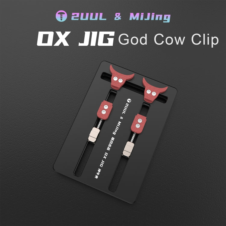 2UUL & MiJing OX JIG Universal Fixture High Temperature Resistance Phone Motherboard PCB Board Repair Holder Tool, OX JIG