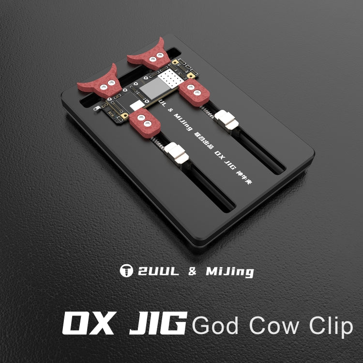2UUL & MiJing OX JIG Universal Fixture High Temperature Resistance Phone Motherboard PCB Board Repair Holder Tool, OX JIG