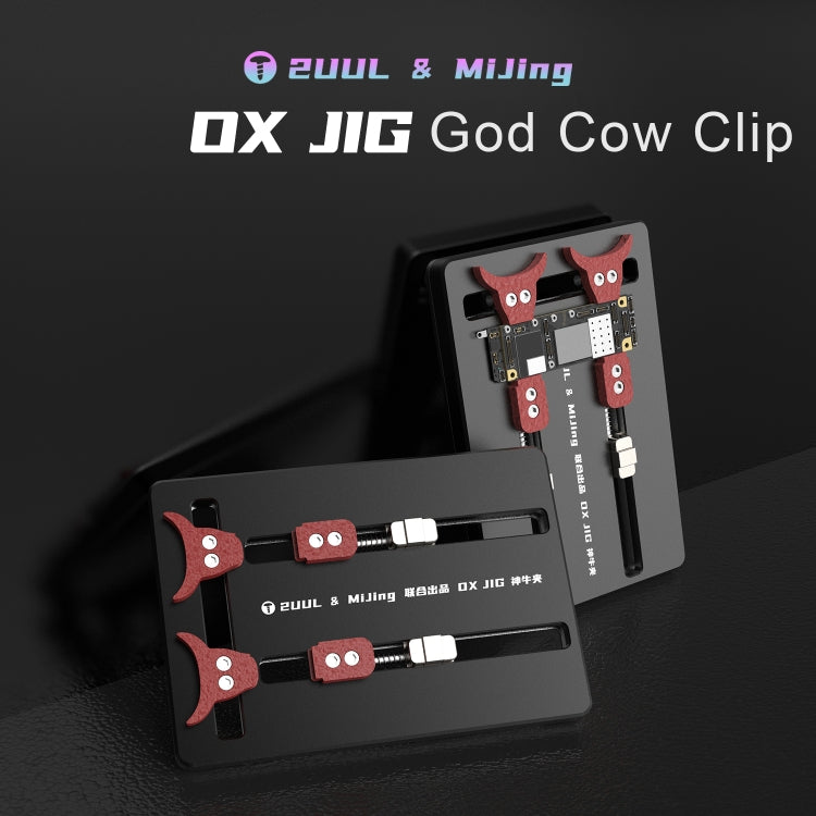 2UUL & MiJing OX JIG Universal Fixture High Temperature Resistance Phone Motherboard PCB Board Repair Holder Tool, OX JIG