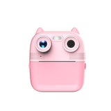 1080P Instant Print Camera 2.8-inch IPS Screen Front and Rear Dual Lens Kids Camera, Pink, Yellow, Blue, Pink+32G Card, Yellow+32G Card, Blue+32G Card Pink