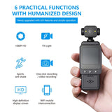1080P Ultra-HD Clip Pocket Vlog Camera WiFi Portable Video Recorder Camera, Pocket Vlog Camera