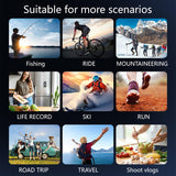 1080P Ultra-HD Clip Pocket Vlog Camera WiFi Portable Video Recorder Camera, Pocket Vlog Camera