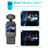 1080P Ultra-HD Clip Pocket Vlog Camera WiFi Portable Video Recorder Camera, Pocket Vlog Camera