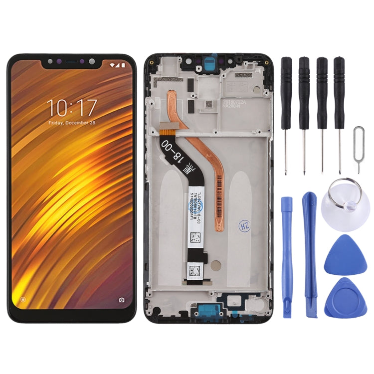 LCD Screen and Digitizer Full Assembly with Frame for Xiaomi Pocophone F1, Pocophone F1 Pocophone F1