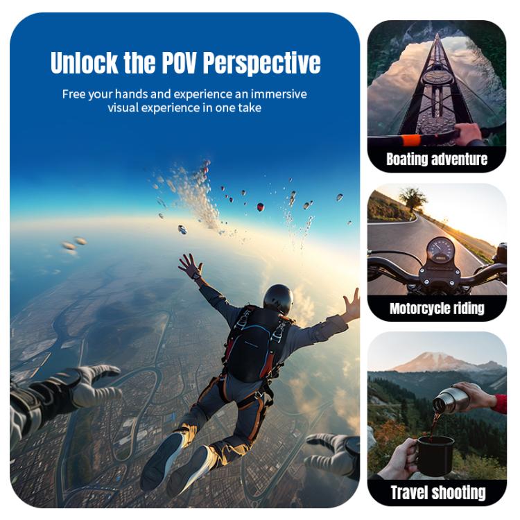 STARTRC Lazy Neck Bracket V3 POV View Mount with Chest Strap, POV View Mount with Chest Strap