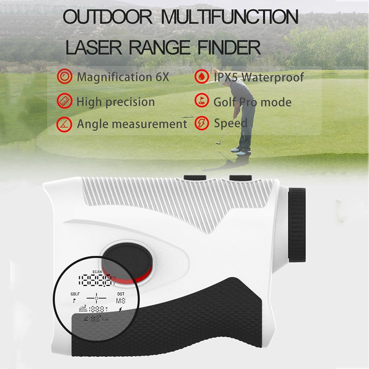PR165 5-1000 Yards Handheld Laser Rangefinder Telescope, PR165