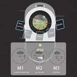 PR165 5-1000 Yards Handheld Laser Rangefinder Telescope, PR165