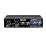 TEYUN Q-22 USB Computer Free Srive Microphone External Sound Card, Q-22 Q-22