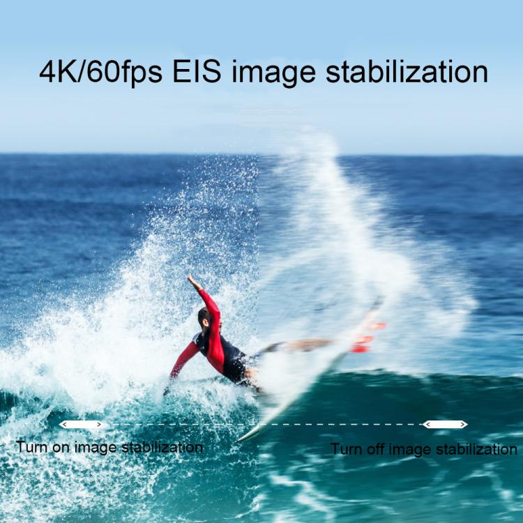 WIFI Wide-angle EIS Anti-shake Touch Color Dual-screen Remote Control Video Sports Camera, Q60TR