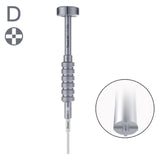 Qianli i-Thor S2 Precision 3D Texture Hollow Cross Tip Middle Bezel Screwdriver, Qianli i-Thor Hollow Cross Tip