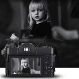 R10 4K HD 48MP Retro Foldable Screen Digital Camera, R10 Simple Version