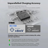 With Screen Charging Bin Intelligent Charge Manager For DJI Osmo 360 / Action 5 Pro / Action 4 / Action 3, Battery Not Included, RCSTQ 5 In 1