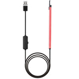 2 in 1 USB HD Visual Earwax Clean Tool Endoscope Borescope with LED Lights & Wifi, Cable length: 2m Red