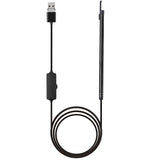 2 in 1 USB HD Visual Earwax Clean Tool Endoscope Borescope with LED Lights & Wifi, Cable length: 2m Black