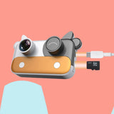 Cow WIFI Kids Camera Mini SLR Cartoon Digital Camera, Red, Blue, Brown