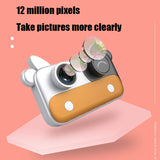 Cow WIFI Kids Camera Mini SLR Cartoon Digital Camera, Red, Blue, Brown