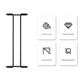 Simple Single-Row Red Wine Cup Inverted Rack, Red Wine Cup Inverted Rack