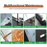 Smart Rechargeable Grinding Pen Portable Grinding Head Rust Removal Polishing Motherboard Repair Electric Grinder, RL-068C