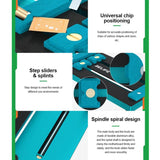Rotary Mobile Phone Motherboard Repair Multi-Use Card Holder High Temperature Resistant Fixed Card Slot, RL-601L Mini