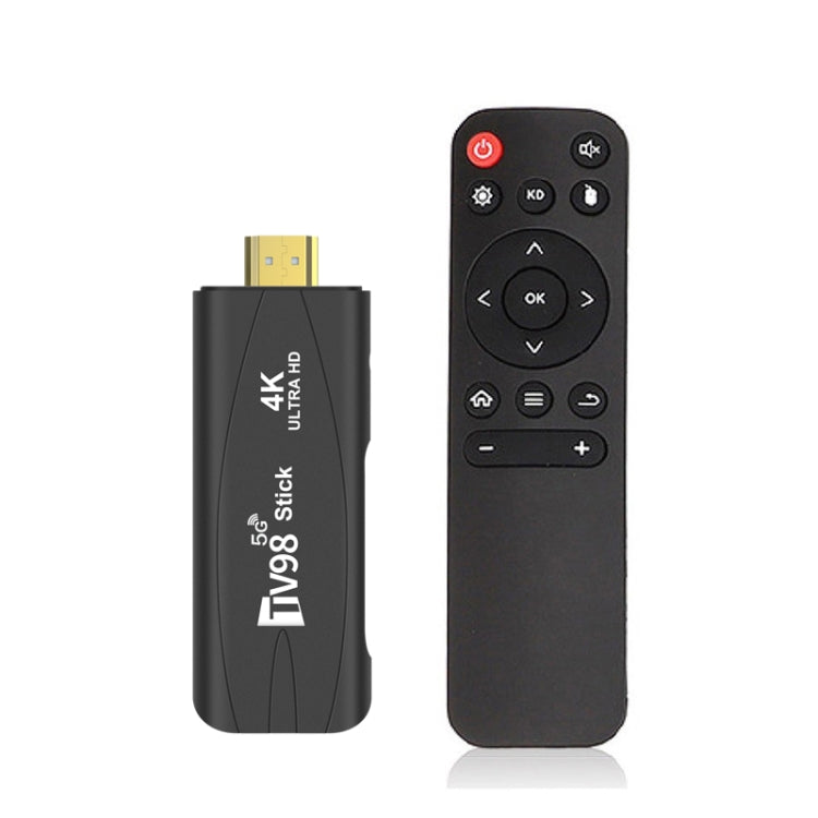 TV98 Rockchip 3228A Quad Core 4K HD Bluetooth Android TV Stick, Rockchip 3228A 4K, 4GB+32GB, 2GB+16GB Rockchip 3228A 4K EU Plug