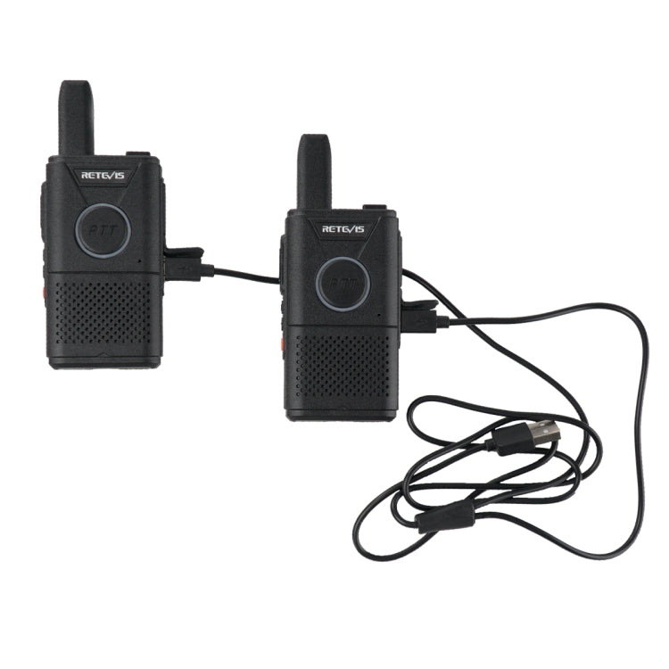 1 Pair RETEVIS RT18 16CHS FRS Dual PTT Handheld Walkie Talkie, US Plug, RT18, US Plug RT18, US Plug