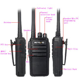 1 Pair RETEVIS RT21 2.5W US Frequency 400-480MHz 16CH Handheld Walkie Talkie, US Plug, RT21 US Plug