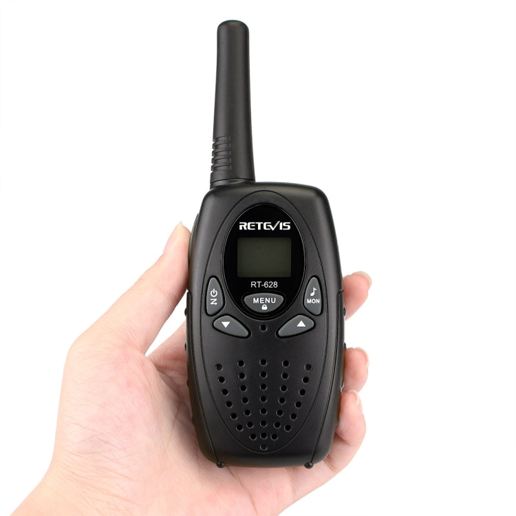 1 Pair RETEVIS RT628 0.5W US Frequency 462.550-467.7125MHz 22CHS Handheld Children Walkie Talkie, RT628(Black), RT628(White), RT628(Red)