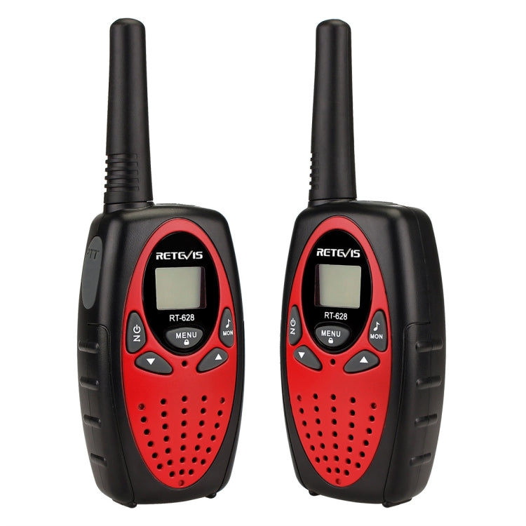 1 Pair RETEVIS RT628 0.5W US Frequency 462.550-467.7125MHz 22CHS Handheld Children Walkie Talkie, RT628(Black), RT628(White), RT628(Red) RT628(Red) Red