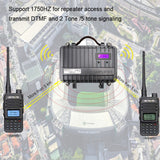 RETEVIS RT85 EU Frequency 136.000-174.000MHz+400.000-470.000MHz 200CHS Dual Band Digital Two Way Radio Handheld Walkie Talkie, RT85 EU Frequency