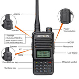 RETEVIS RT85 US Frequency 136.000-174.000MHz+400.000-470.000MHz 200CHS Dual Band Digital Two Way Radio Handheld Walkie Talkie, RT85 US Frequency