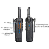 RETEVIS RT86 10W 430-440MHz 16CHS Two Way Radio Handheld Walkie Talkie with Wireless Copy Function, RT86
