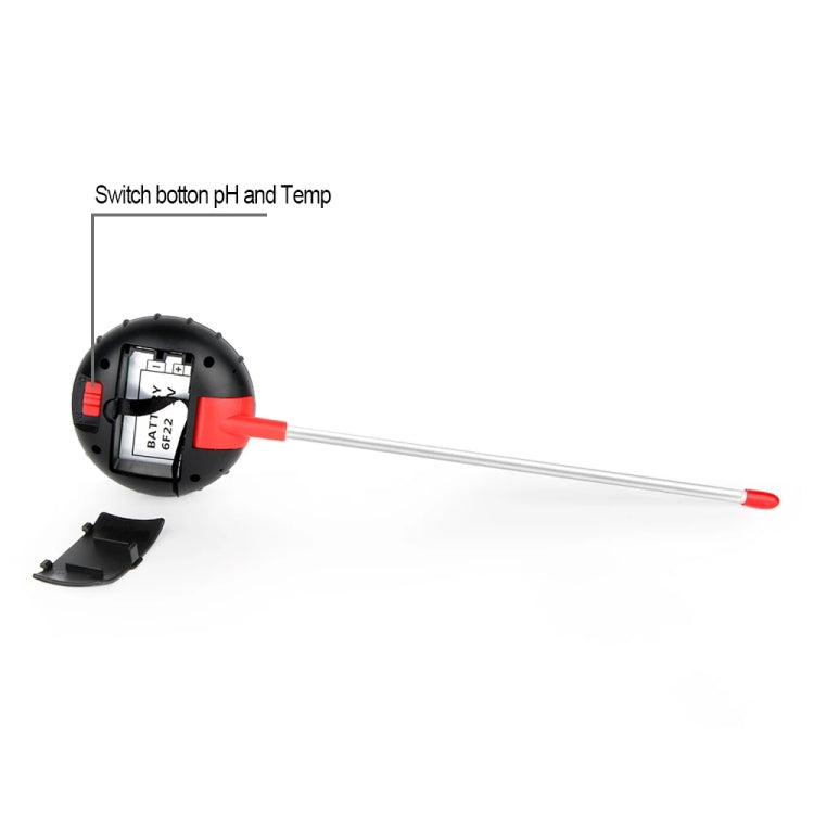 RZ104 Soil PH Meter Humidity Detector Digital PH Meter Soil Monitor PH Gardening Plant Soil Tester, RZ104