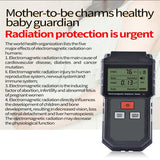 RZ825 Electromagnetic Radiation Tester Portable Digital Liquid Crystal Electromagnetic Field EMF Meter Measuring Instrument For Computer Mobile Phone, RZ825