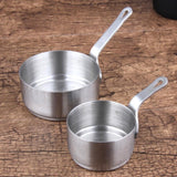 Stainless Steel Sauce Handle Mini Pot Cooking Tools, S, L