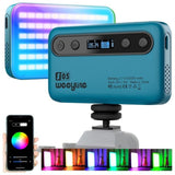 Weeylite S05 Portable App Control Phone Fill Lamp Video Live Streaming Photography RGB Full Color Fill Light, S05 S05 Blue