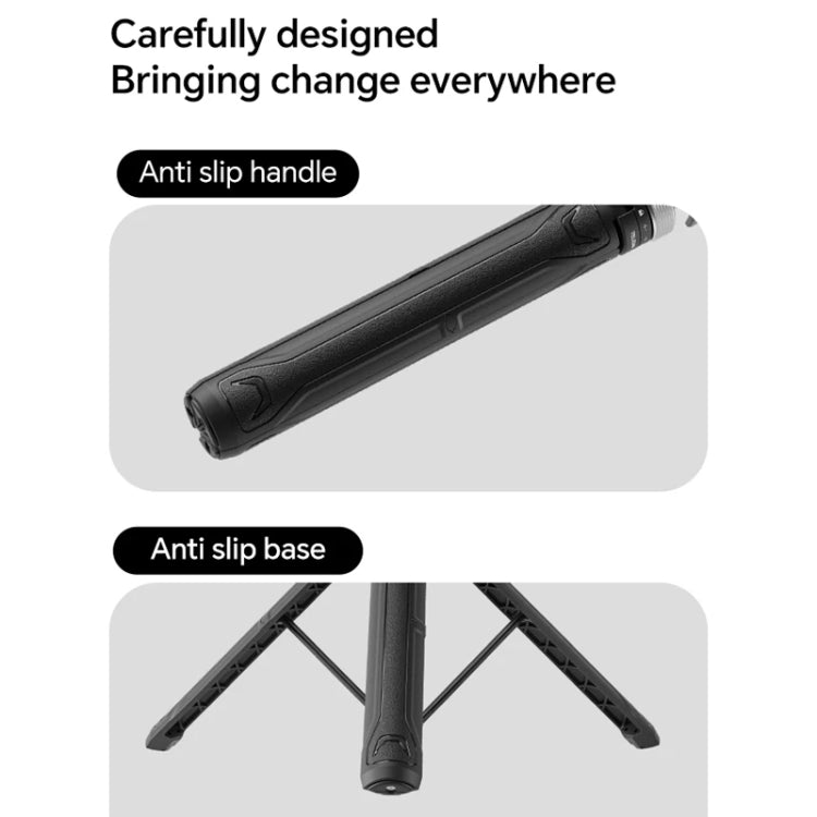 TELESIN 360 Degree Rotation 1.5m Selfie Stick Foldable Tripod For GoPro Hero / Insta360 / DJI Osmo Action, S1-TSS-01